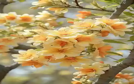 yellow magnolia wallpaper  from Chrome web store to be run with OffiDocs Chromium online