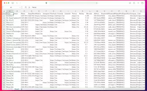 Yellow Pages Scraper Extract Local Listings, Emails, Leads  from Chrome web store to be run with OffiDocs Chromium online