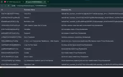 Yelp Scraper: Export Restaurants, Reviews, Users more from Chrome web store to be run with OffiDocs Chromium online Yelp Scraper: Export Restaurants, Reviews, Users more from Chrome web store to be run with OffiDocs Chromium online