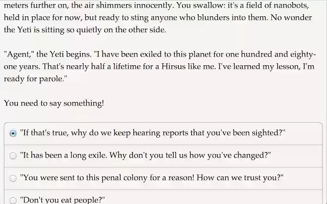 Yetis Parole Officer  from Chrome web store to be run with OffiDocs Chromium online