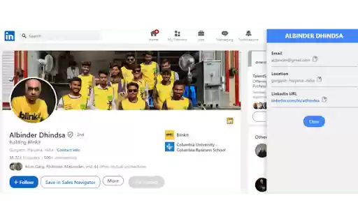 YogLink : Find email or phone number  from Chrome web store to be run with OffiDocs Chromium online