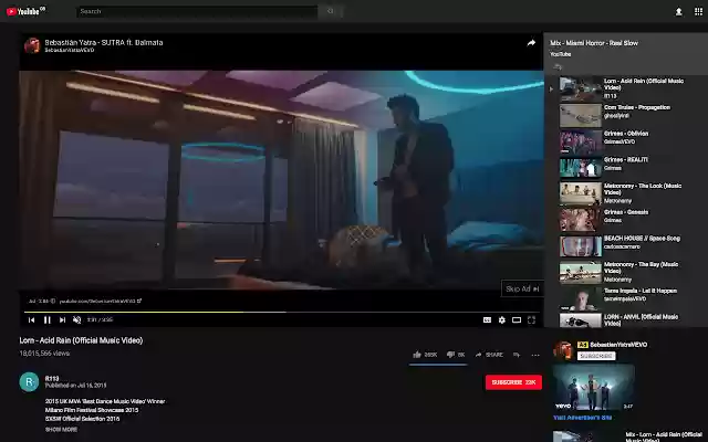 YouMute(r)  from Chrome web store to be run with OffiDocs Chromium online