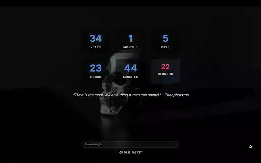Your Days Are Numbered  from Chrome web store to be run with OffiDocs Chromium online