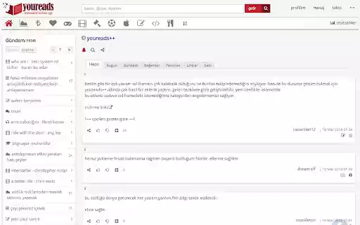YouReads++  from Chrome web store to be run with OffiDocs Chromium online