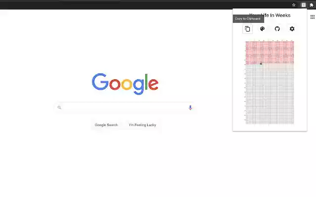 Your Life in Weeks  from Chrome web store to be run with OffiDocs Chromium online