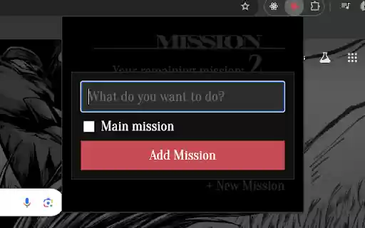 Your Mission  from Chrome web store to be run with OffiDocs Chromium online