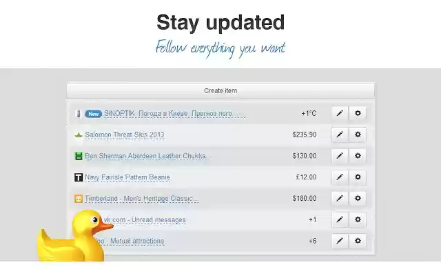 Your notifier  from Chrome web store to be run with OffiDocs Chromium online