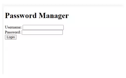 Your Password Manager Extension Name from Chrome web store to be run with OffiDocs Chromium online Your Password Manager Extension Name from Chrome web store to be run with OffiDocs Chromium online