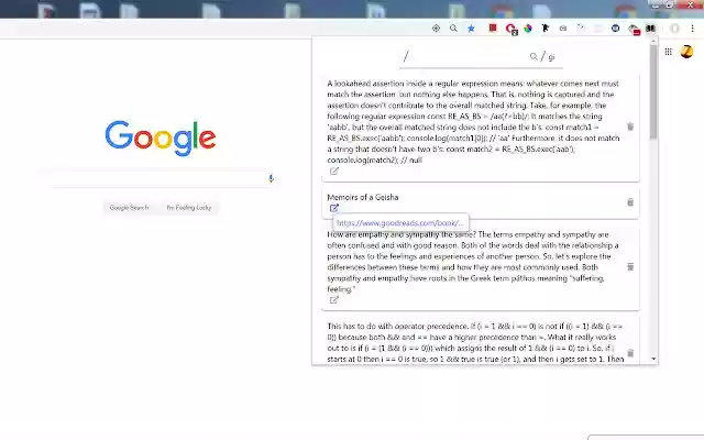 Your Snippet library  from Chrome web store to be run with OffiDocs Chromium online