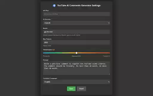 YouTube AI Comments Generator from Chrome web store to be run with OffiDocs Chromium online YouTube AI Comments Generator from Chrome web store to be run with OffiDocs Chromium online