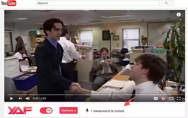YouTube Audio Filtering  from Chrome web store to be run with OffiDocs Chromium online