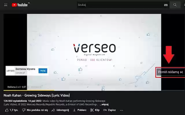 YouTube Auto Ad Skipper  from Chrome web store to be run with OffiDocs Chromium online