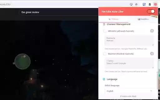 YouTube Auto Liker  from Chrome web store to be run with OffiDocs Chromium online
