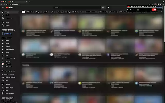 YouTube Blur from Chrome web store to be run with OffiDocs Chromium online YouTube Blur from Chrome web store to be run with OffiDocs Chromium online