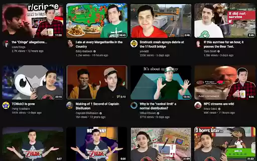 YouTube CadBradify  from Chrome web store to be run with OffiDocs Chromium online
