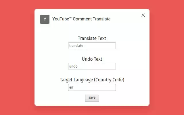 YouTube Comment Translate from Chrome web store to be run with OffiDocs Chromium online YouTube Comment Translate from Chrome web store to be run with OffiDocs Chromium online