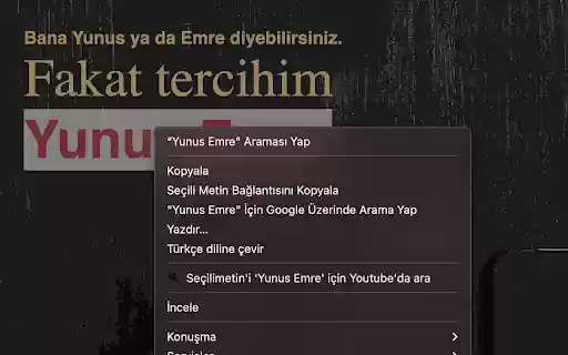 Youtubeda Ara  from Chrome web store to be run with OffiDocs Chromium online