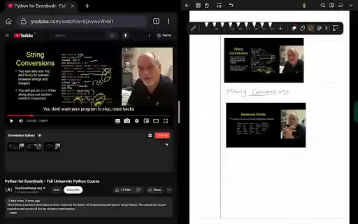 YouTube Drag Shot Gallery  from Chrome web store to be run with OffiDocs Chromium online