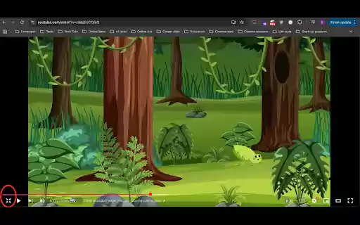 YouTube Full Tab Modal  from Chrome web store to be run with OffiDocs Chromium online