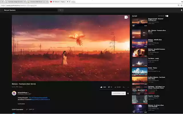 Youtube Image Downloader  from Chrome web store to be run with OffiDocs Chromium online