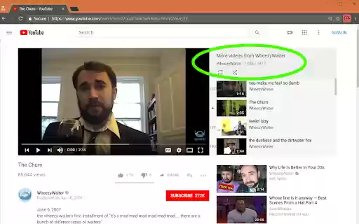 YouTube in Chronological Order (Revived)  from Chrome web store to be run with OffiDocs Chromium online