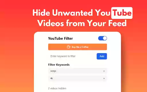 YouTube Keyword Blocker Hide Unwanted Videos from Your Feed from Chrome web store to be run with OffiDocs Chromium online YouTube Keyword Blocker Hide Unwanted Videos from Your Feed from Chrome web store to be run with OffiDocs Chromium online