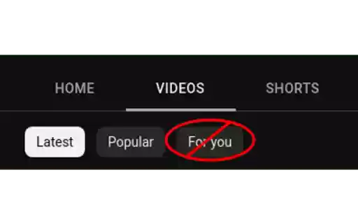 YouTube Latest Default  from Chrome web store to be run with OffiDocs Chromium online
