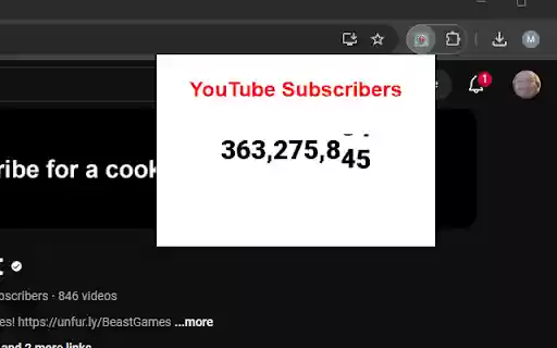 YouTube Live Subscriber Count from Chrome web store to be run with OffiDocs Chromium online YouTube Live Subscriber Count from Chrome web store to be run with OffiDocs Chromium online
