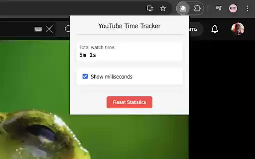 YouTube Milliseconds Timer  from Chrome web store to be run with OffiDocs Chromium online
