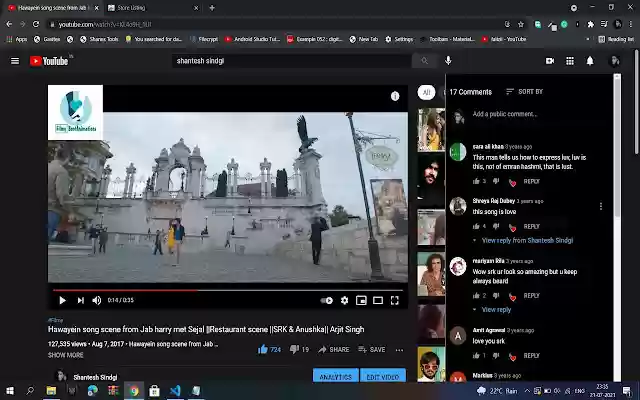 Youtube Right Side Comments  from Chrome web store to be run with OffiDocs Chromium online