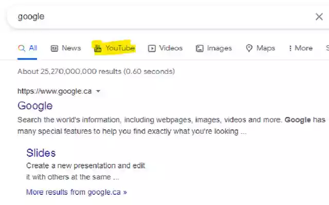 Youtube Searching Embeded in Google Search from Chrome web store to be run with OffiDocs Chromium online Youtube Searching Embeded in Google Search from Chrome web store to be run with OffiDocs Chromium online
