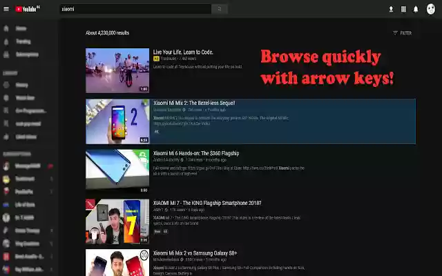 Youtube Search Navigator from Chrome web store to be run with OffiDocs Chromium online Youtube Search Navigator from Chrome web store to be run with OffiDocs Chromium online
