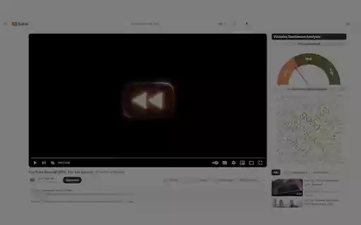 Youtube Sentiment Analysis  from Chrome web store to be run with OffiDocs Chromium online