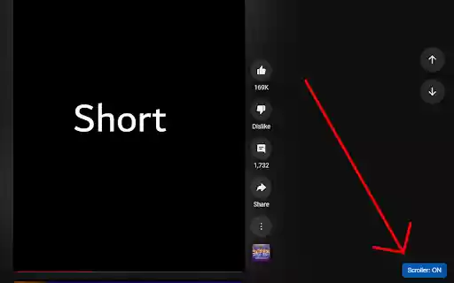 YouTube Shorts Auto Scroller  from Chrome web store to be run with OffiDocs Chromium online