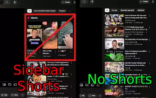 YouTube Shorts  Playables Remover  from Chrome web store to be run with OffiDocs Chromium online