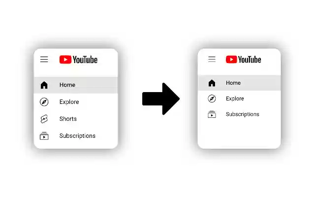 Youtube Shorts Remover  from Chrome web store to be run with OffiDocs Chromium online
