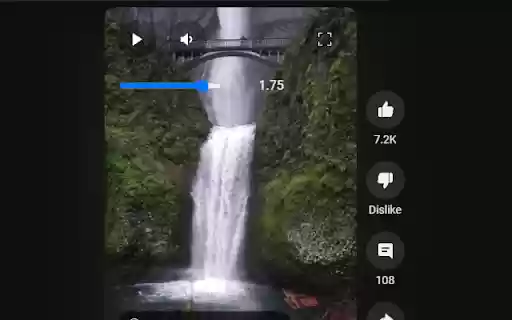 YouTube Shorts Speed  from Chrome web store to be run with OffiDocs Chromium online