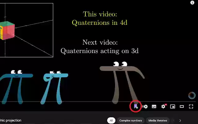 YouTube Timestamp Bookmarker  from Chrome web store to be run with OffiDocs Chromium online