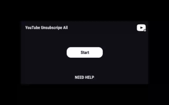 youtube unsubscribe all  from Chrome web store to be run with OffiDocs Chromium online