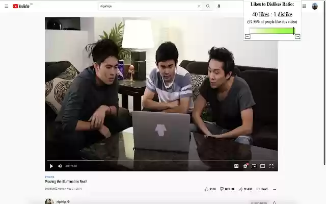 Youtube Video Dislike and Analyzer from Chrome web store to be run with OffiDocs Chromium online Youtube Video Dislike and Analyzer from Chrome web store to be run with OffiDocs Chromium online