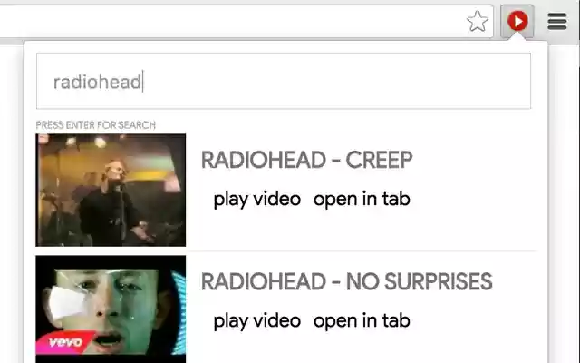 Youtube Video Extension  from Chrome web store to be run with OffiDocs Chromium online