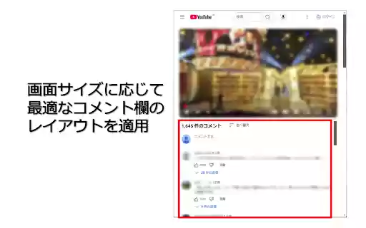 YouTube コメントポジション YouTube Comment Position  from Chrome web store to be run with OffiDocs Chromium online
