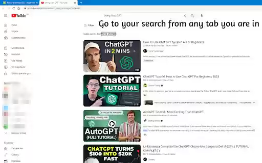 YT Search  from Chrome web store to be run with OffiDocs Chromium online