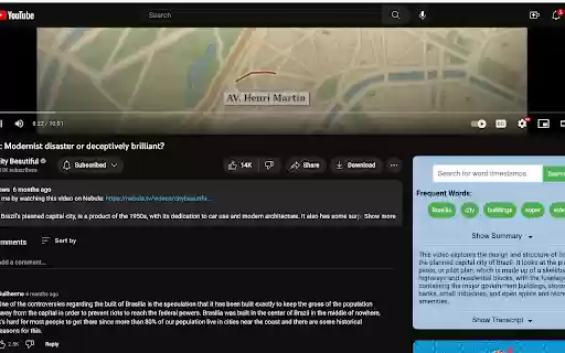 YT Summarizer  from Chrome web store to be run with OffiDocs Chromium online
