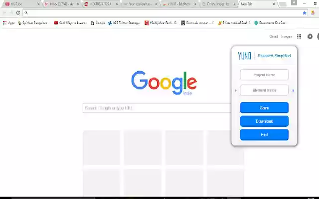 Yuno  from Chrome web store to be run with OffiDocs Chromium online