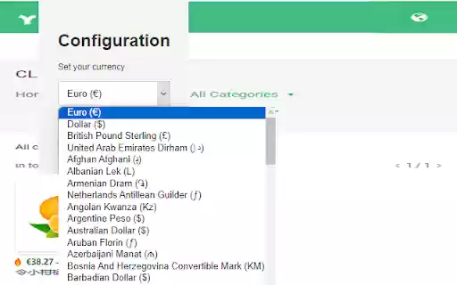 Yupoo Currencies Converter  from Chrome web store to be run with OffiDocs Chromium online