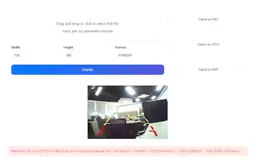 YUV Viewer Tool from Chrome web store to be run with OffiDocs Chromium online YUV Viewer Tool from Chrome web store to be run with OffiDocs Chromium online