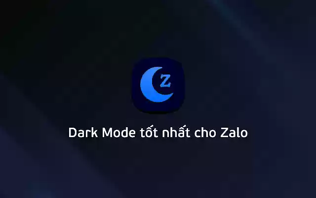 ZaDark – Zalo Dark Mode  from Chrome web store to be run with OffiDocs Chromium online