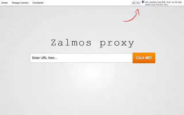 Zalmos Web Proxy  from Chrome web store to be run with OffiDocs Chromium online