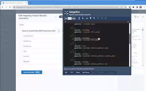 ZangaBox  from Chrome web store to be run with OffiDocs Chromium online